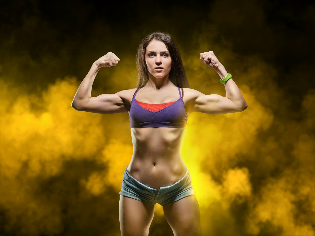 Athletic girls in Kiev